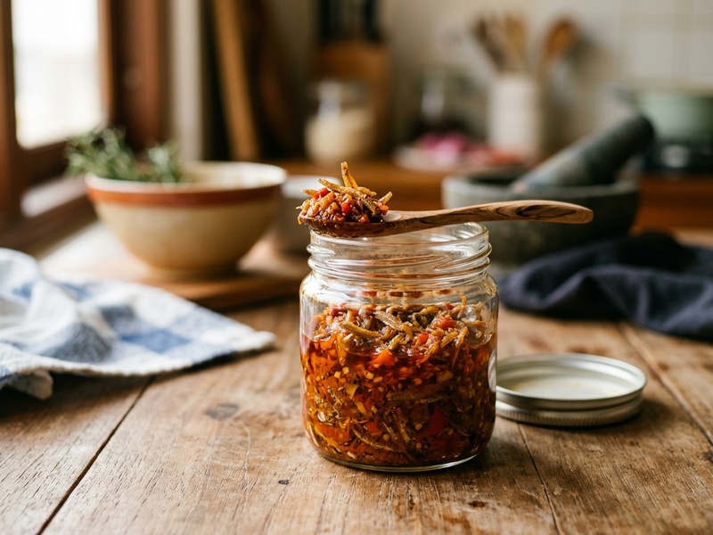 Botol Sambal Teri Sambal Rawuh